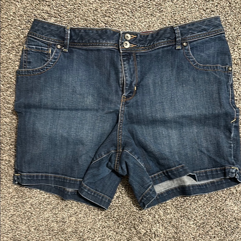 Denim Blue Women's Shorts